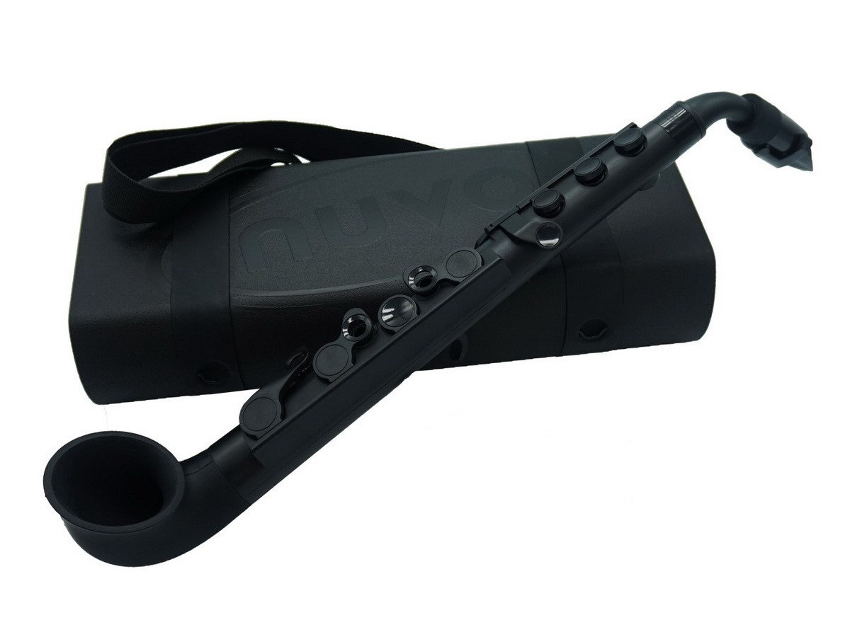 NUVO jSax Black/Black строй С (до), - саксофон, строй С (до), в магазине для музыкантов Рок-н-Ролл
