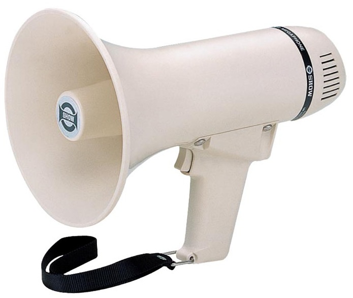 Show ER226 - Мегафон 8W, 300-600м,  вес 0.6 Кг в магазине для музыкантов Рок-н-Ролл