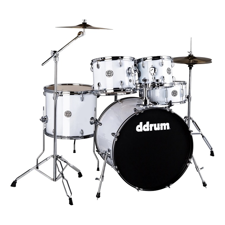 DDRUM D2 522 WHT - ударная установка, цвет White, 10"-12"-16"-22", 14х6.5" в магазине для музыкантов Рок-н-Ролл
