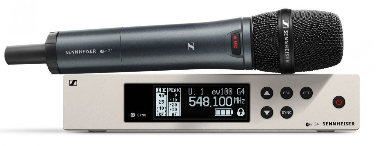 Sennheiser EW 100 G4-945-S-A - Вокальная радиосистема G4 Evolution, (516 - 558 MHz) в магазине для музыкантов Рок-н-Ролл