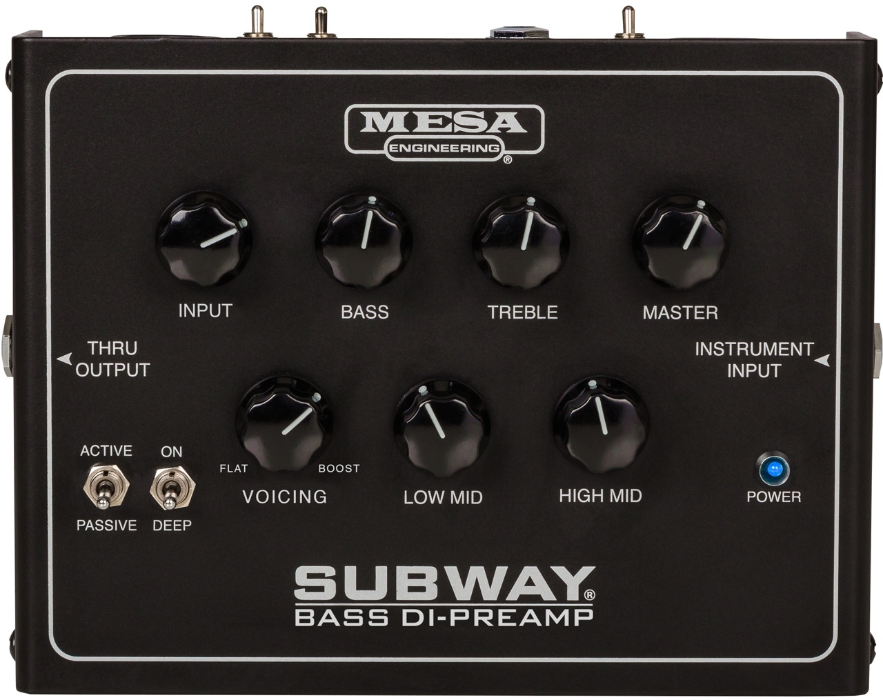MESA BOOGIE SUBWAY® BASS DI-PREAMP - предусилитель DI для бас-гитары в магазине для музыкантов Рок-н-Ролл