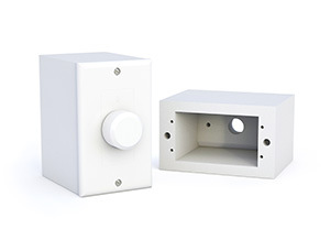 CVGaudio VRL-M - Короб для накладной установки регуляторов громкости серии VRL, белый в магазине для музыкантов Рок-н-Ролл