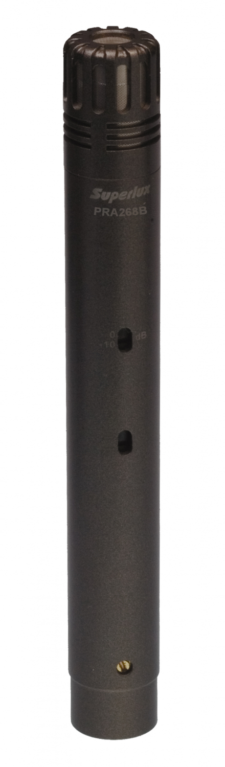 Superlux PRO-268B - микрофон для тарелок, струнных, духовых. в магазине для музыкантов Рок-н-Ролл