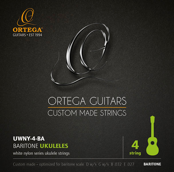 Ortega UWNY-4-BA - Комплект струн для укулеле баритон в магазине для музыкантов Рок-н-Ролл