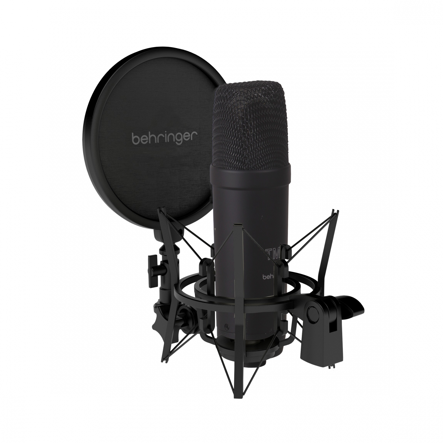Behringer TM1 DARK EDITION - студийный конденсаторный микрофон с большой мембраной (черный) в магазине для музыкантов Рок-н-Ролл
