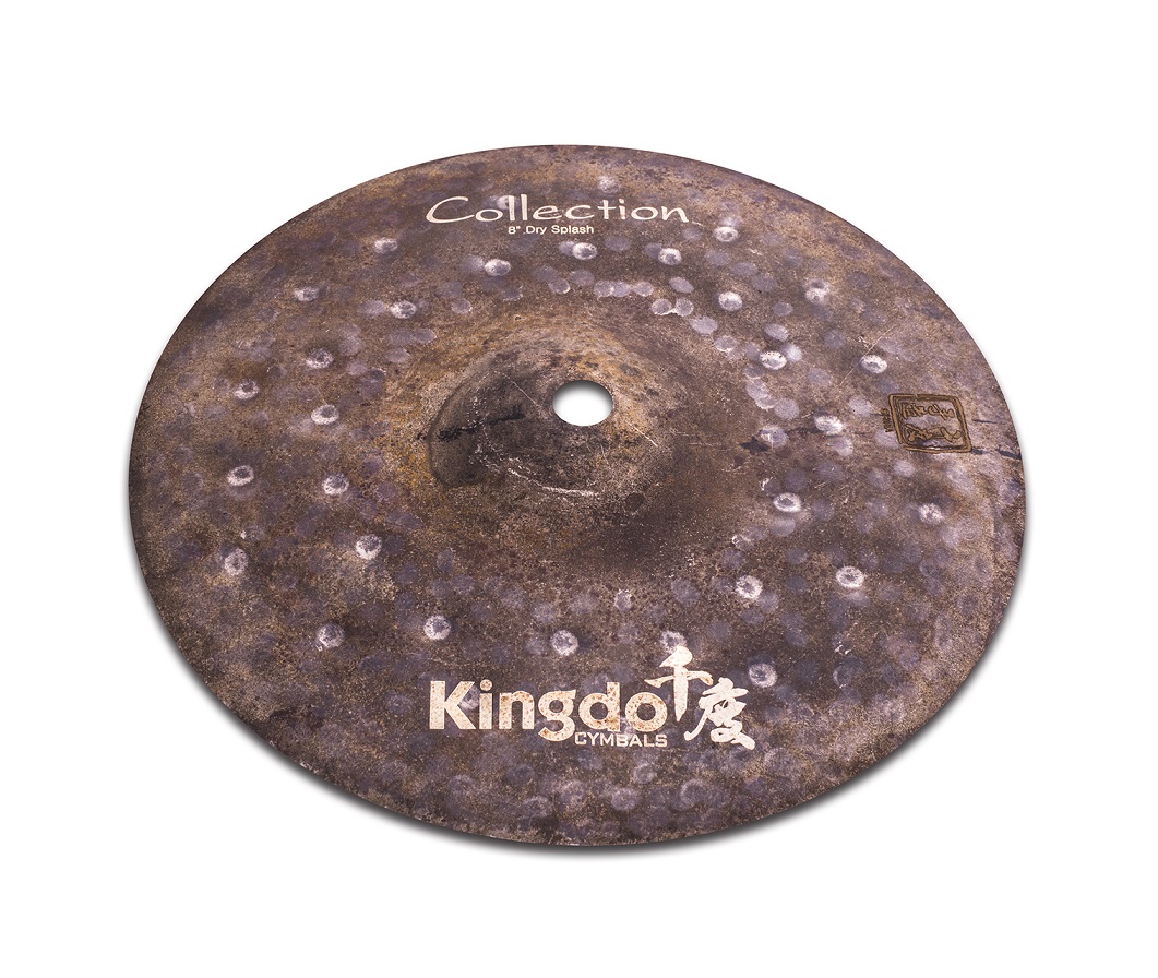 KINGDO 8" COLLECTION DRY SPLASH - Тарелка сплэш 8" , сплав B20, Thin , без покрытия, глубокий в магазине для музыкантов Рок-н-Ролл