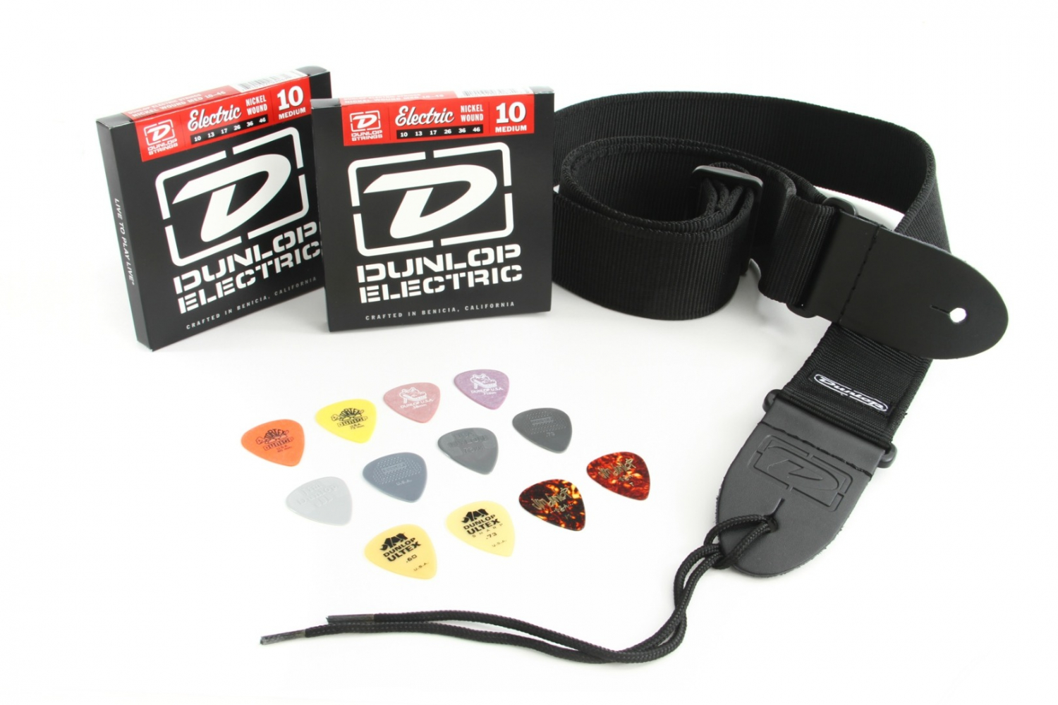Dunlop GA54 Electric Gig Pack - набор аксессуаров для электрогитары в магазине для музыкантов Рок-н-Ролл