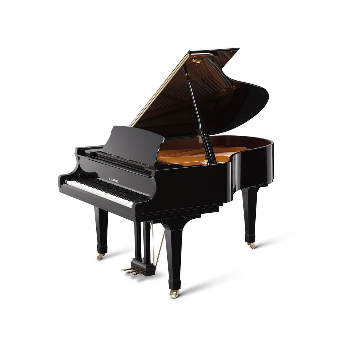 Kawai GX2 M/PEP - рояль, длина 180 см, цвет черный полированный в магазине для музыкантов Рок-н-Ролл
