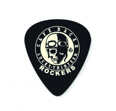 Dunlop L13R1.00 Lucky 13 Cafe Racer - Медиаторы 36 шт., толщина 1,0мм в магазине для музыкантов Рок-н-Ролл
