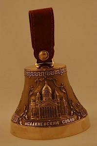 Воронежская Литейная Мастерская KM950-018 - Колокол герб Санкт-Петербурга + Исаакиевский собор в магазине для музыкантов Рок-н-Ролл