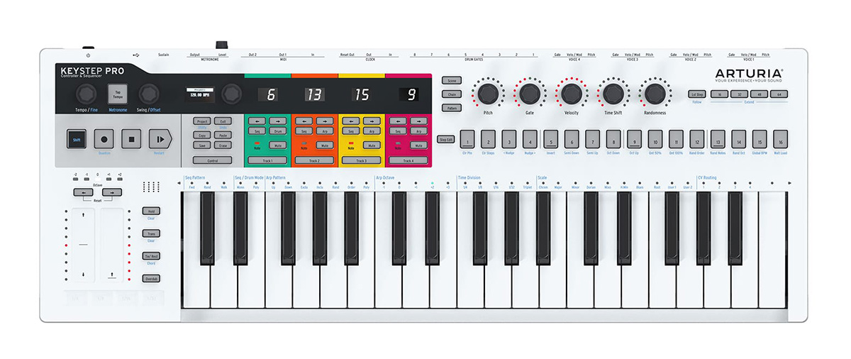 Arturia KeyStep Pro - MIDI клавиатура в магазине для музыкантов Рок-н-Ролл