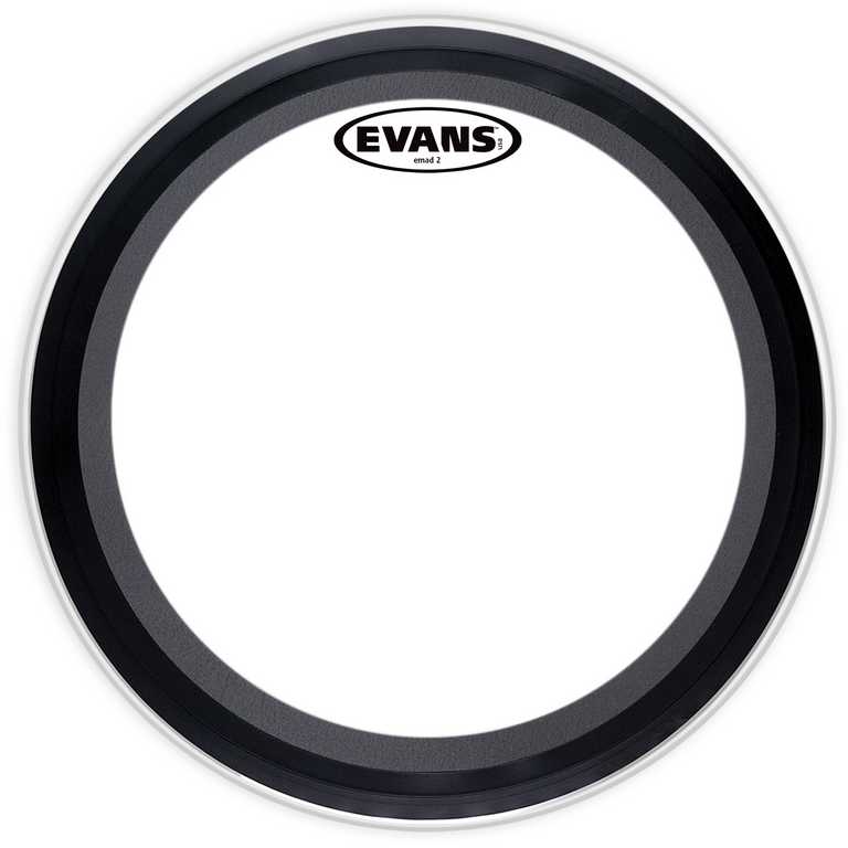 Evans BD22EMAD2 EMAD Bass Head - Пластик для бас-барабана в магазине для музыкантов Рок-н-Ролл