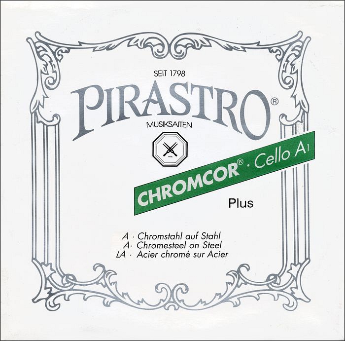 Pirastro 339920 Chromcor PLUS 4/4 Cello - Комплект струн для виолончели (металл) в магазине для музыкантов Рок-н-Ролл