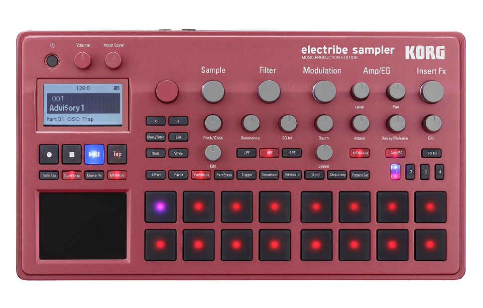 KORG ELECTRIBE2-RD - грувбокс в магазине для музыкантов Рок-н-Ролл