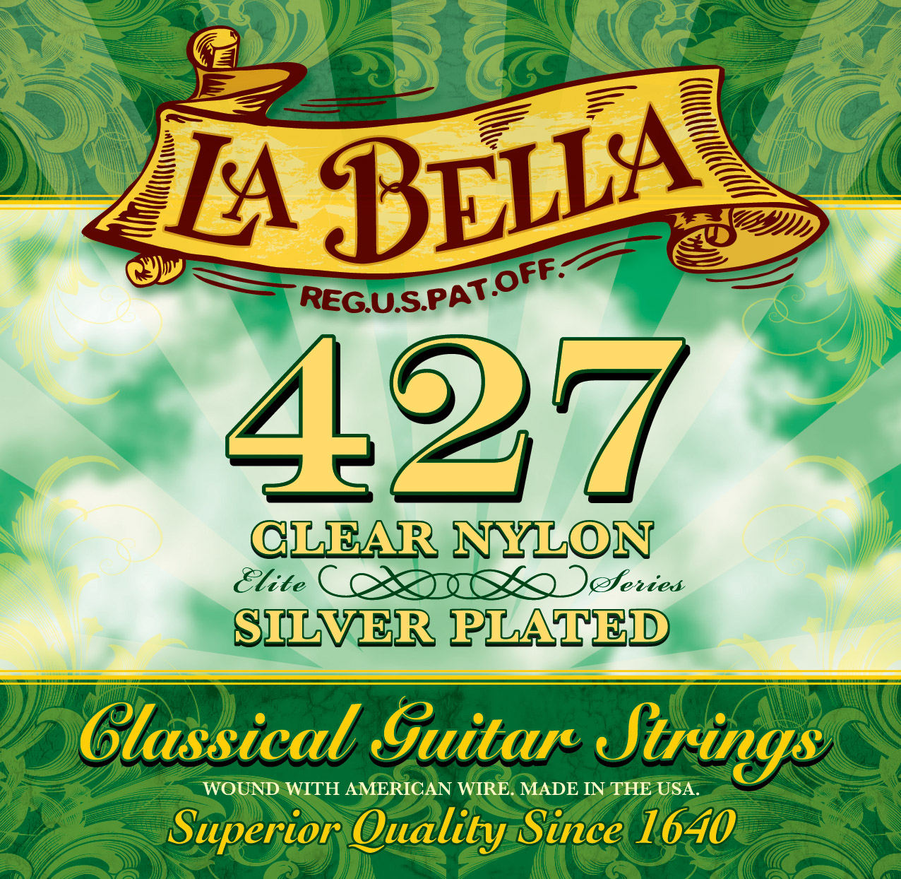 La Bella 427 Pacesetter - струны для кл.гитары, не в магазине для музыкантов Рок-н-Ролл
