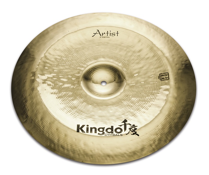 KINGDO 16" ARTIST BRIGHT CHINA - Тарелка China 16", B20, средней толщины, полировка, тон яркий в магазине для музыкантов Рок-н-Ролл