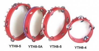 Fleet YTH6-4 -  Тамбурин, 4 бубенца в магазине для музыкантов Рок-н-Ролл