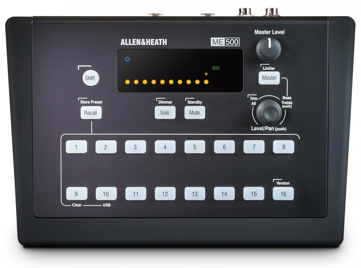 Allen&Heath ME-500 - Микшер персонального мониторинга в магазине для музыкантов Рок-н-Ролл