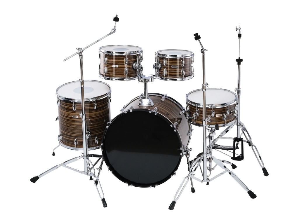 LDrums LD-2218-64-09 - Барабанная установка, зебрано в магазине для музыкантов Рок-н-Ролл