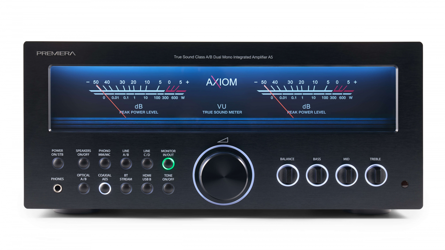 Premiera A5 Axiom BK - интегральный усилитель в магазине для музыкантов Рок-н-Ролл