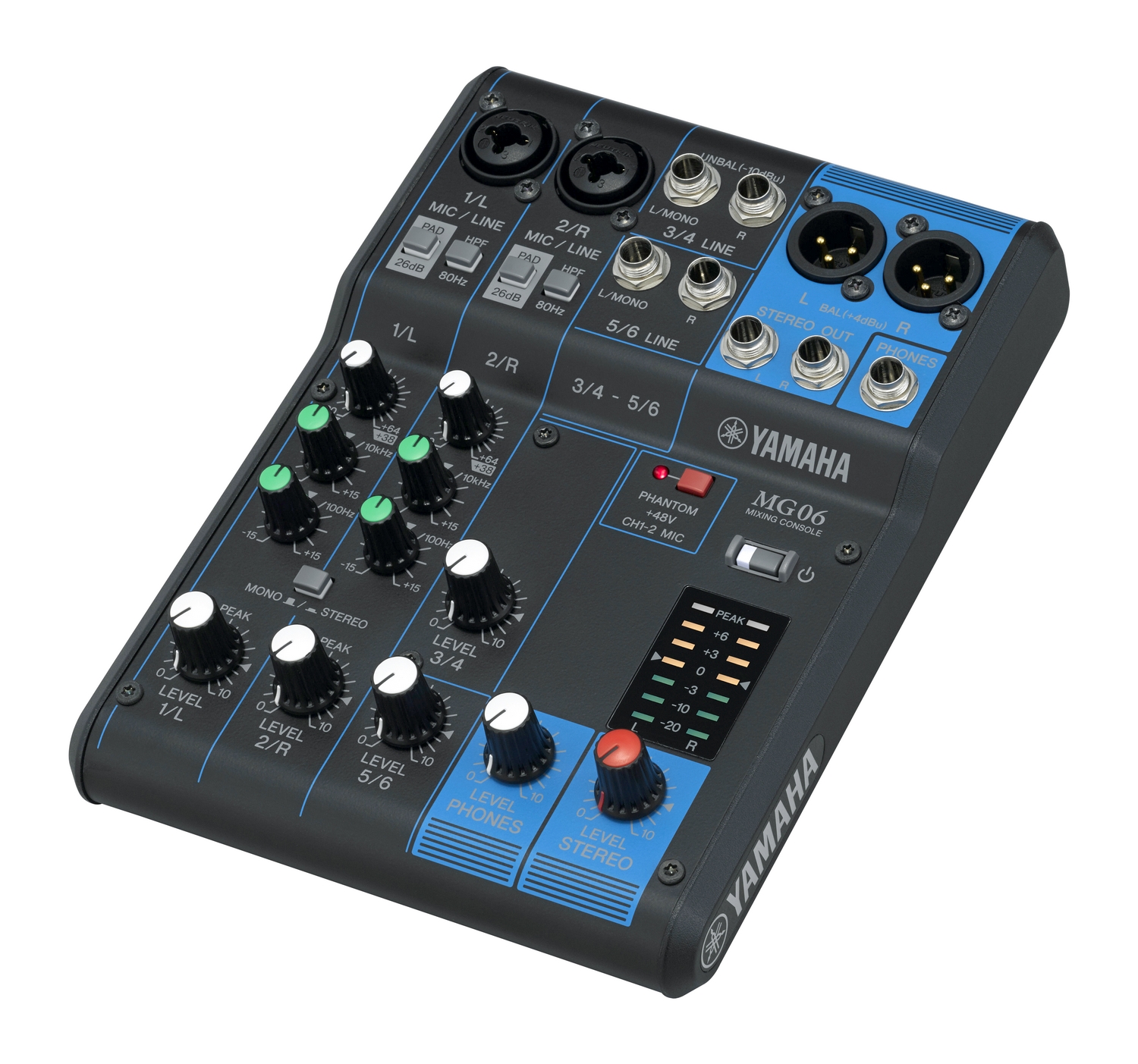 Yamaha MG06 - Микшерный пульт в магазине для музыкантов Рок-н-Ролл