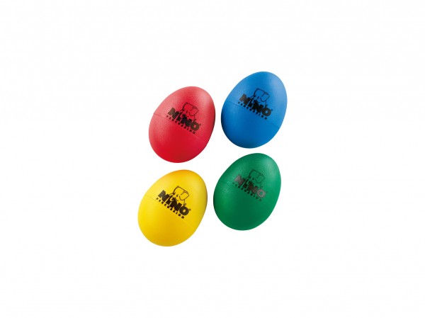 MEINL NINOSET540 - Набор шейкеров-яиц, 4 шт разного цвета, материал: пластик в магазине для музыкантов Рок-н-Ролл