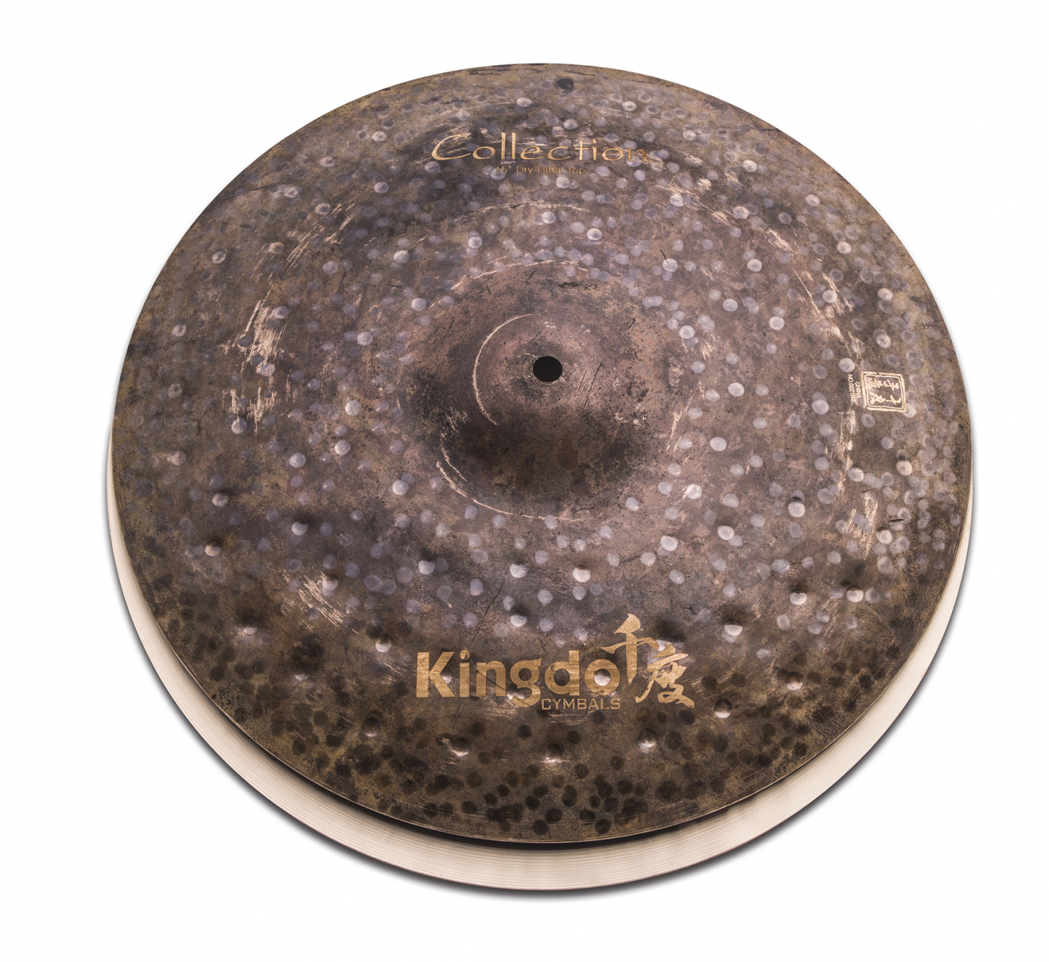 KINGDO 15" COLLECTION DRY HI-HAT - комплект тарелок hi-hat, размер 15" в магазине для музыкантов Рок-н-Ролл