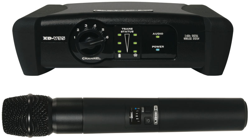 LINE 6 XD-V35 - цифровая вокальная беспроводная система с ручным передатчиком V35-HHTX, несущая част в магазине для музыкантов Рок-н-Ролл