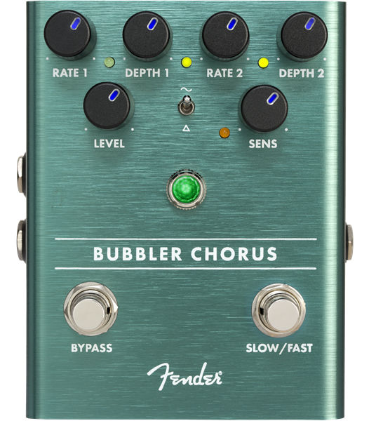 FENDER BUBBLER ANALOG CHORUS/VIBRATO - гитарная педаль эффектов хорус/вибрато в магазине для музыкантов Рок-н-Ролл