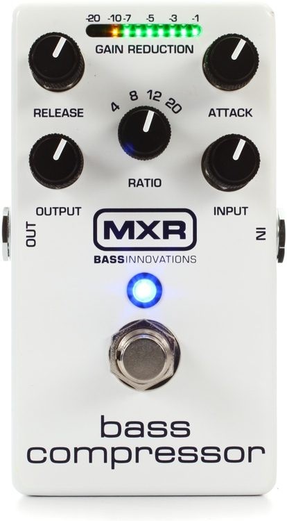 Dunlop MXR M87 Basss Compressor - эффект компрессор для бас гитары в магазине для музыкантов Рок-н-Ролл