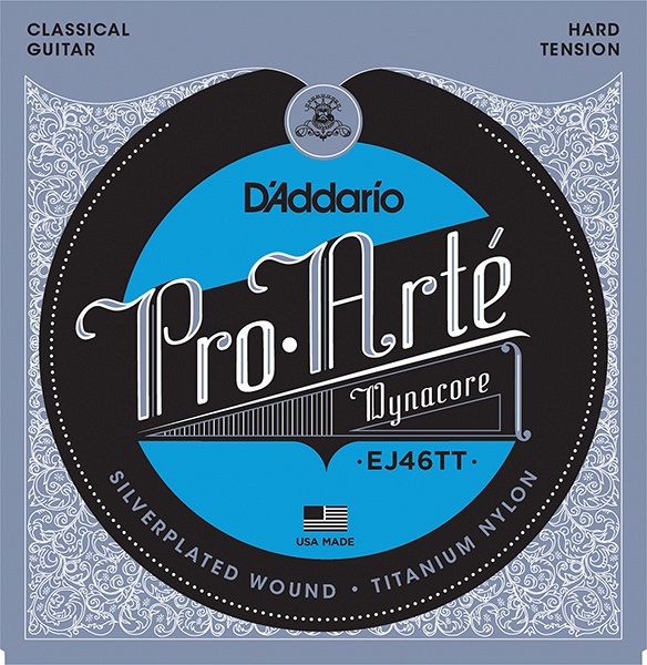 D'Addario EJ46TT Pro-Arte DynaCore - Комплект струн для классической гитары, титан, сильное натяжен в магазине для музыкантов Рок-н-Ролл
