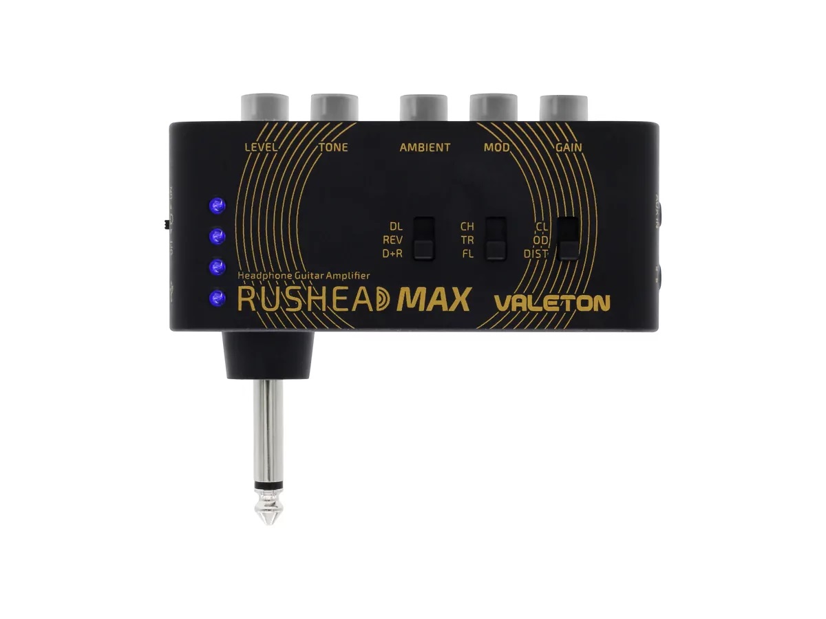 Valeton RH-100 - Компактный гитарный усилитель-эмулятор Rushead Max, 5 регулировок для управл.модели в магазине для музыкантов Рок-н-Ролл