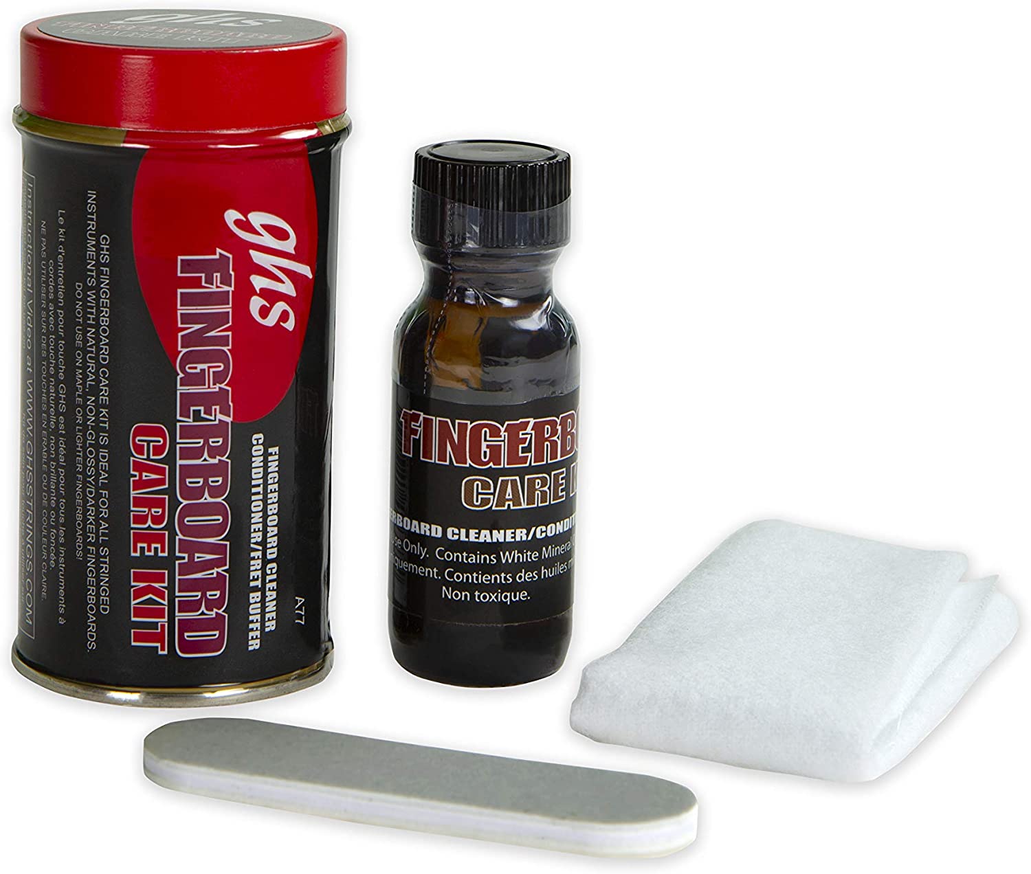 GHS FINGERBOARD CARE KIT A77 - набор для ухода за накладкой гитары в магазине для музыкантов Рок-н-Ролл
