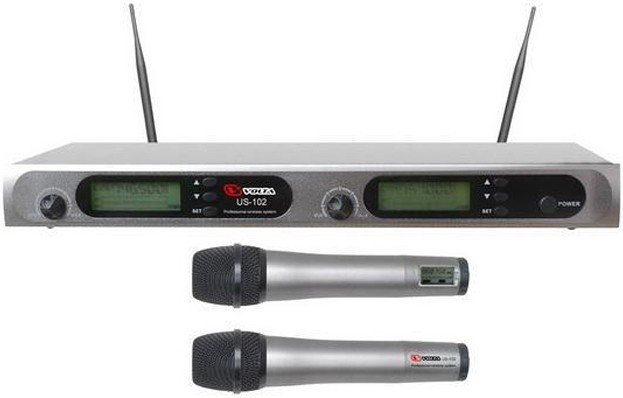 VOLTA US-102 with aluminuim case (600-636MHZ) - Микрофонная радиосистема в магазине для музыкантов Рок-н-Ролл