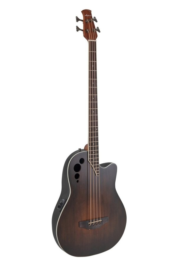 Ovation APPLAUSE AEB4IIP-7S Mid Cutaway Honeyburst Satin - электроакустическая бас-гитара в магазине для музыкантов Рок-н-Ролл