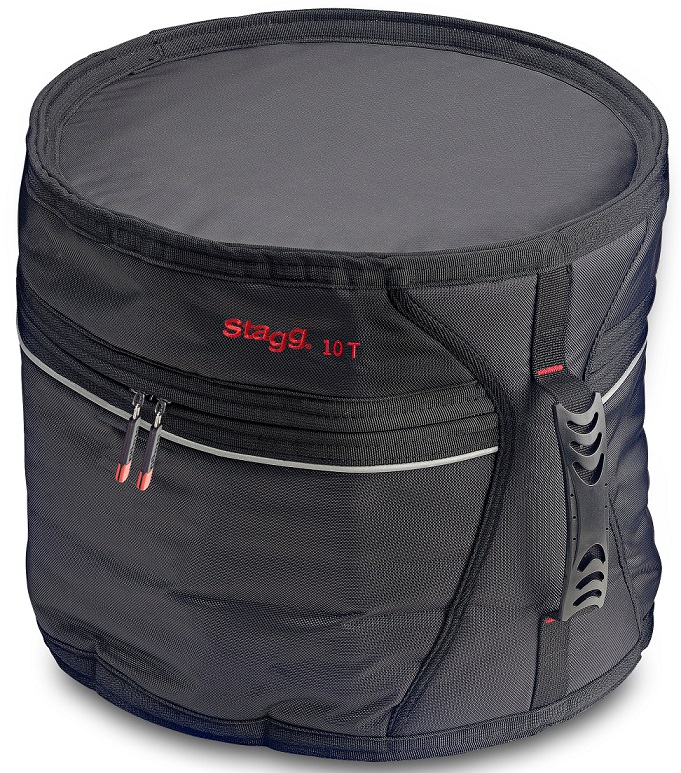 STAGG STTB-10 - чехол для тома, размером 10"x10", с ручкой для переноски, плотный черный нейлон в магазине для музыкантов Рок-н-Ролл
