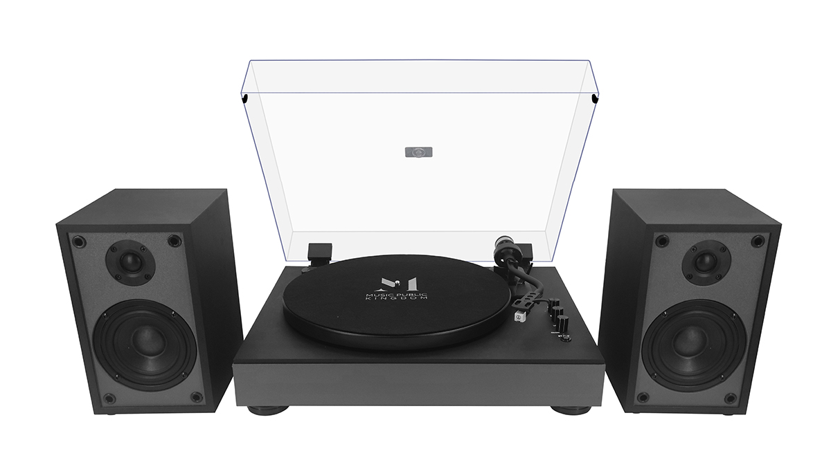 Music Public Kingdom TT55ATS Black - Виниловый проигрыватель в магазине для музыкантов Рок-н-Ролл