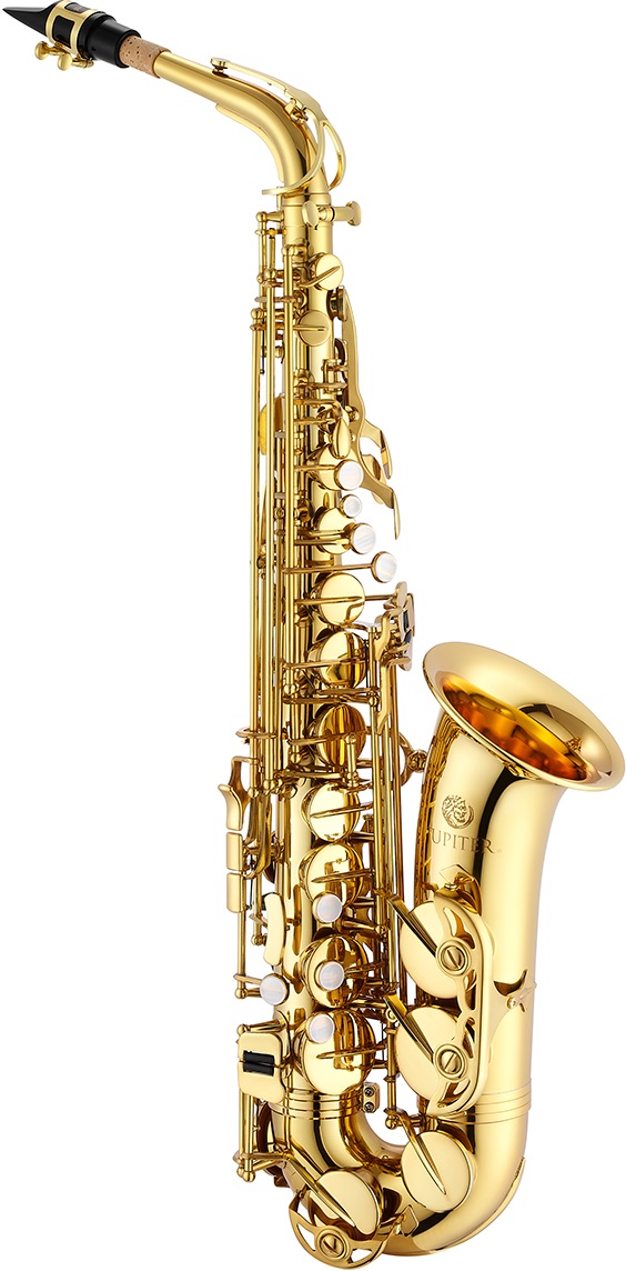 Jupiter JAS500Q - Саксофон альт Eb, клапан верхнего F#, фронтальная F-механика, покрытие корпуса в магазине для музыкантов Рок-н-Ролл