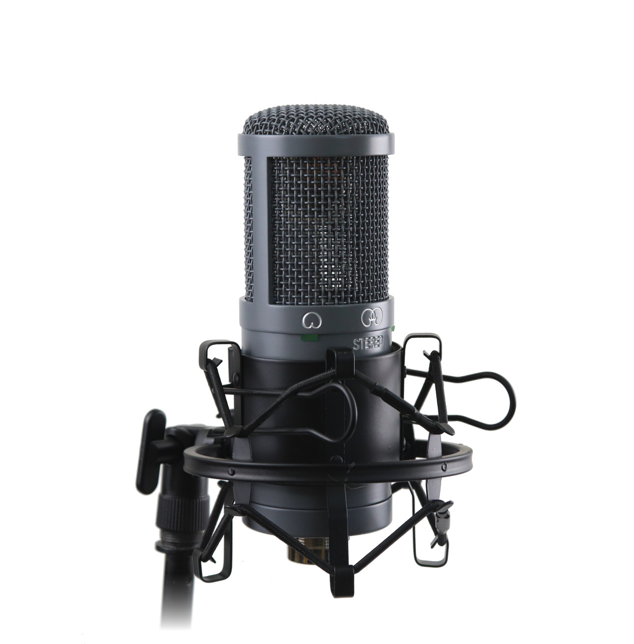 AuraSonics AD22S STEREO - стерео микрофон студийный, 2 капсюля 22 мм золото 6 микрон, кардиоидные в магазине для музыкантов Рок-н-Ролл