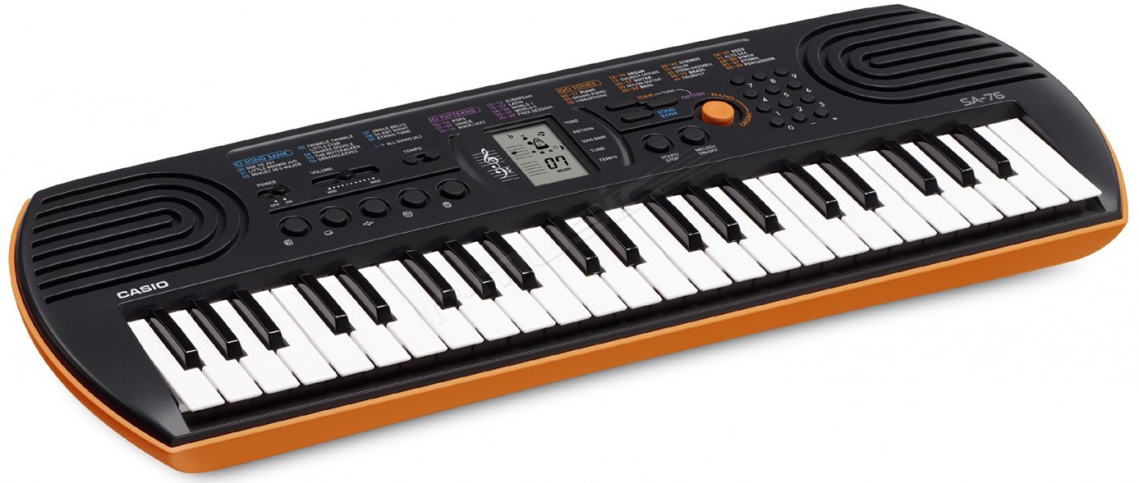 Casio SA-76H7 - Синтезатор для детей в магазине для музыкантов Рок-н-Ролл