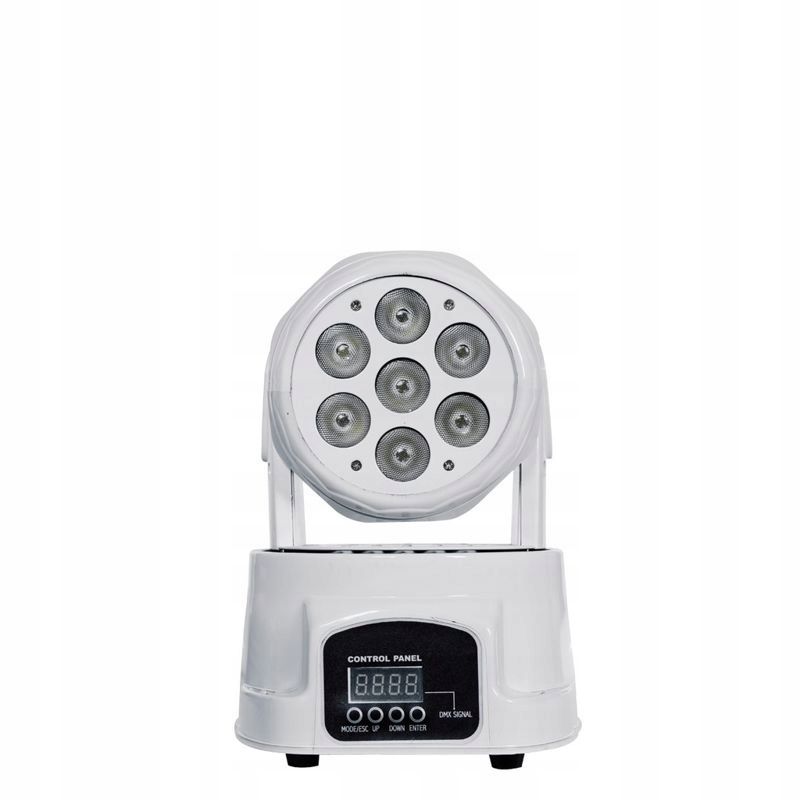 Art Wizard PL-14WH - Светодиодная голова 7*10W RGBW / Art Wizard PL-14WH-7*10W RGBW LED Head в магазине для музыкантов Рок-н-Ролл