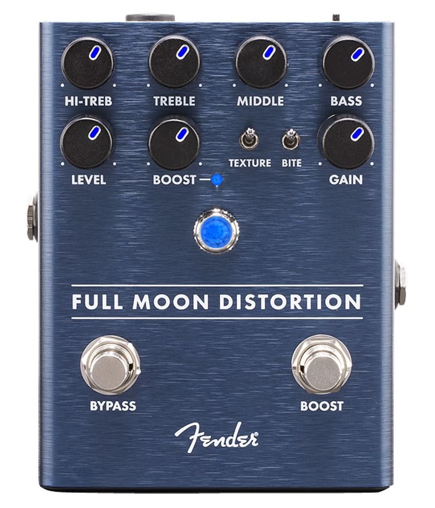 Fender Full Moon Distortion Pedal - педаль эффектов - хай-гейн дисторшн в магазине для музыкантов Рок-н-Ролл