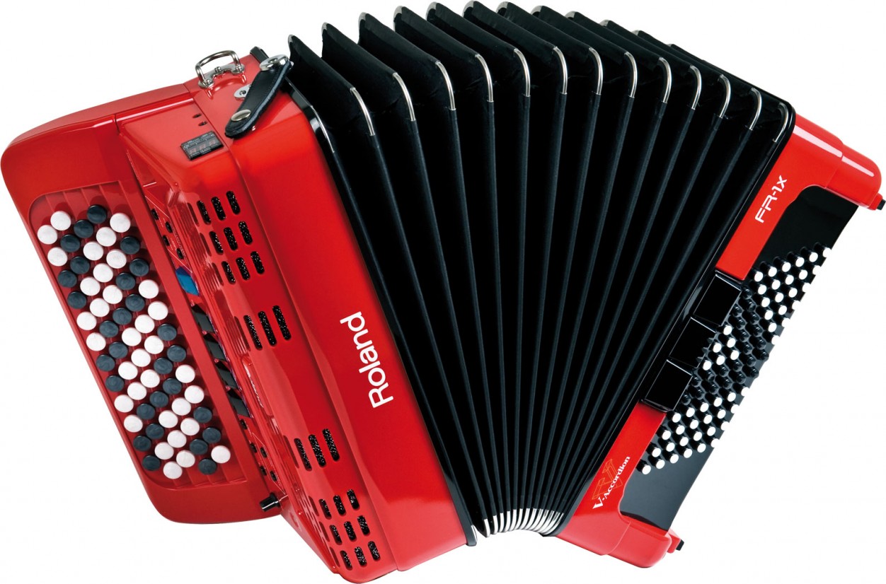 Roland FR-1XB RD - цифровой баян в магазине для музыкантов Рок-н-Ролл