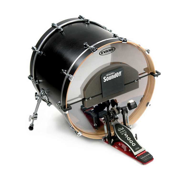 Evans SOBASS SoundOff - Универсальная тренировочная заглушка для бас-барабана 18" — 26" в магазине для музыкантов Рок-н-Ролл