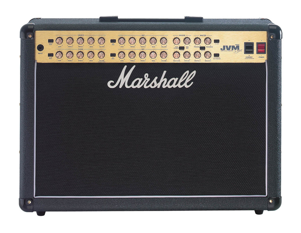 MARSHALL JVM410C 100 WATT ALL VALVE 2X12'' 4 CHANNEL COMBO гитарный усилитель 'комбо' ламповый, 100В в магазине для музыкантов Рок-н-Ролл