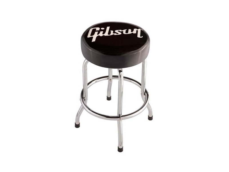 Gibson LOGO 24' BARSTOOL - Барный стул с логотипом Gibson в магазине для музыкантов Рок-н-Ролл