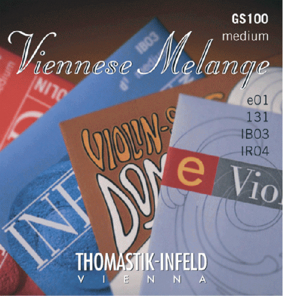 Thomastik GS100 Viennese Melange - Комплект струн для скрипки размером 4/4 в магазине для музыкантов Рок-н-Ролл