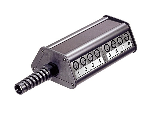 Neutrik NSB2A-12/4 - распред. коробка 12 XLR female входов, 4 XLR male выхода в магазине для музыкантов Рок-н-Ролл