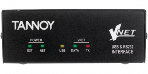 Tannoy Vnet™ USB RS232 Interface - USB интерфейс для коммутации системы звукоусиления VNet и компьют в магазине для музыкантов Рок-н-Ролл