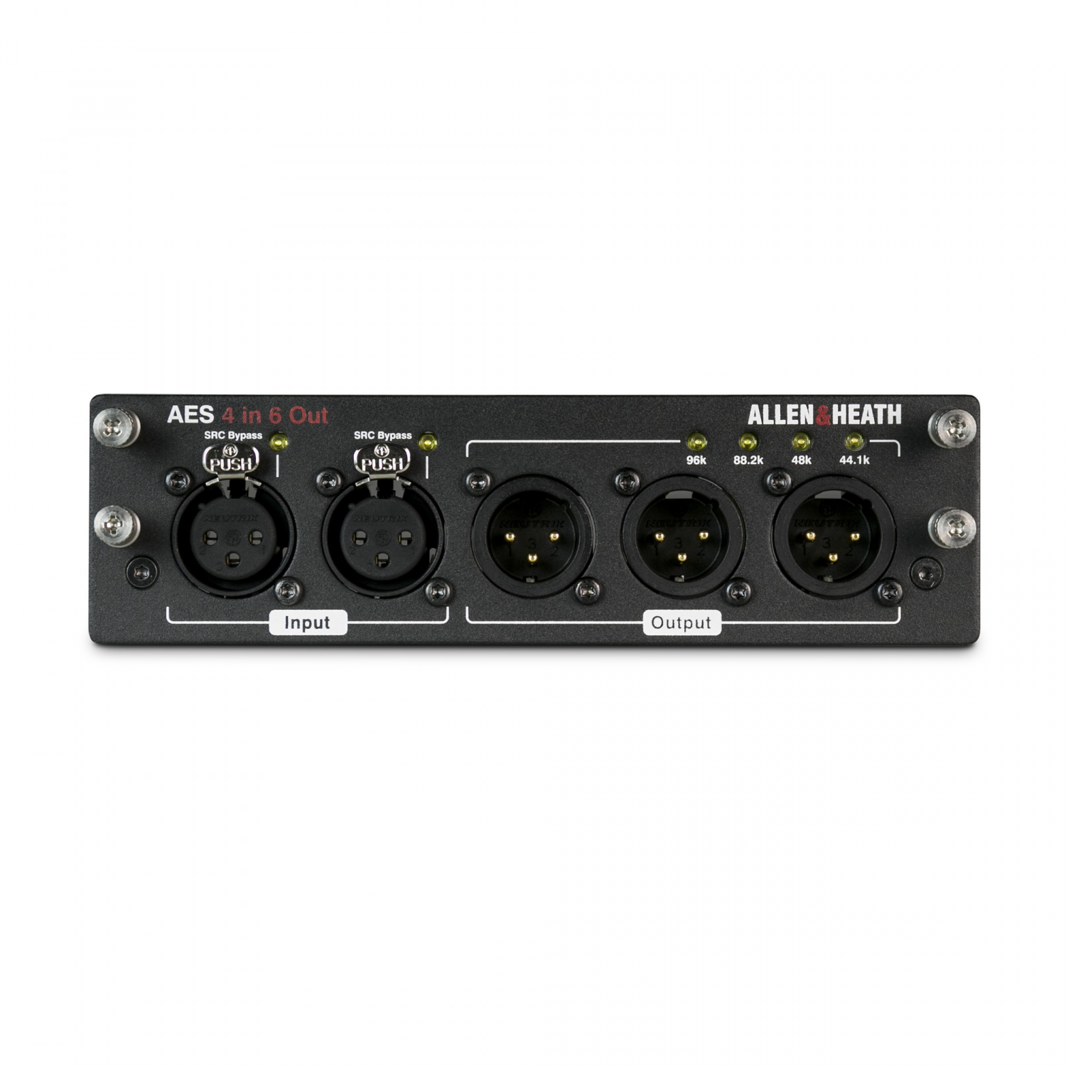 Allen&Heath DLIVE-M-DL-AES4I6O-A - Карта AES3 I/O для систем dLive; 4 входа, 6 выходов в магазине для музыкантов Рок-н-Ролл